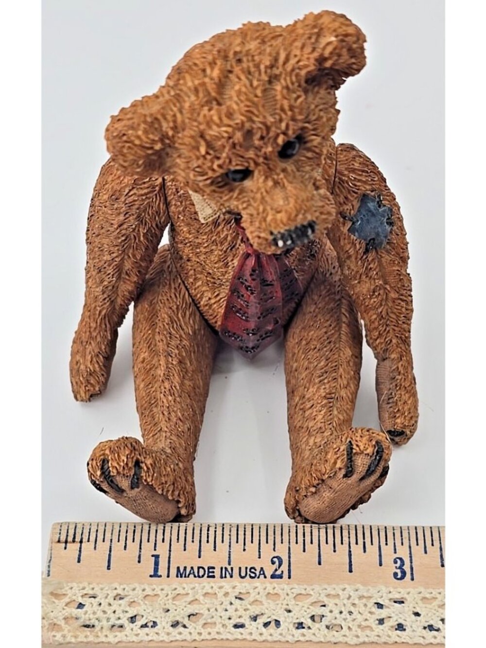 Boyds Bear "Gus" Griszberg #3200 Figurine True Blue Shoe Box Bear Resin 5.725" - Picture 10 of 10